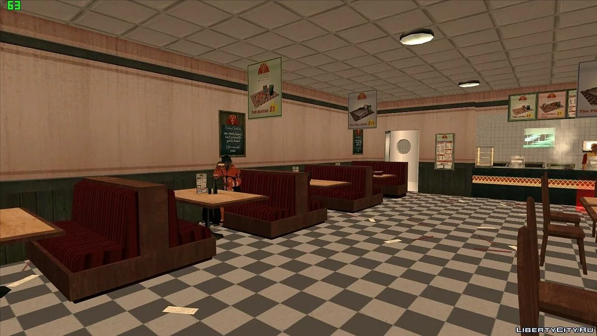 Open San Andreas : Pizza du Nouvel An / GTA San Andreas