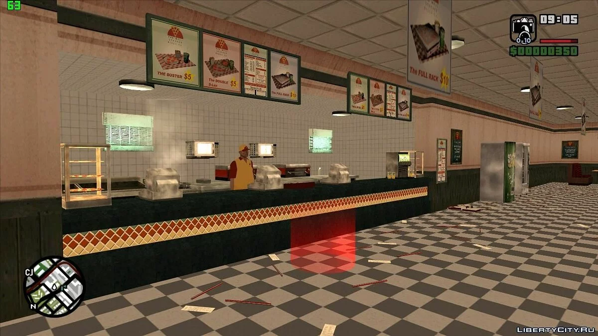 Open San Andreas : Pizza du Nouvel An / GTA San Andreas