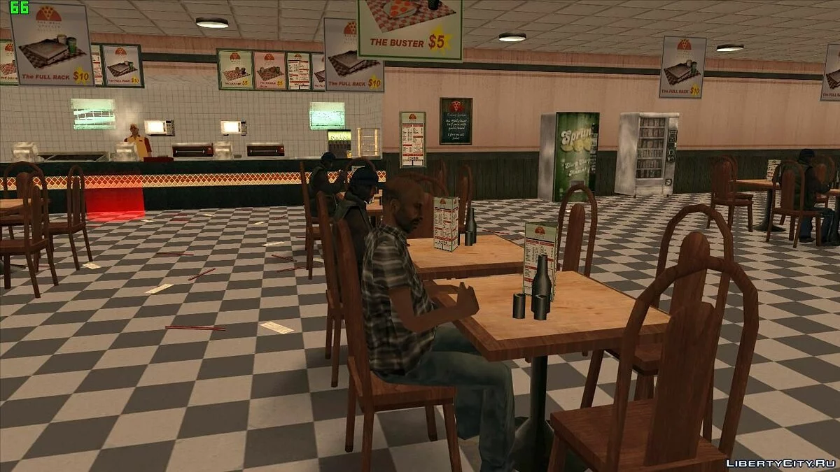 Open San Andreas : Pizza du Nouvel An / GTA San Andreas