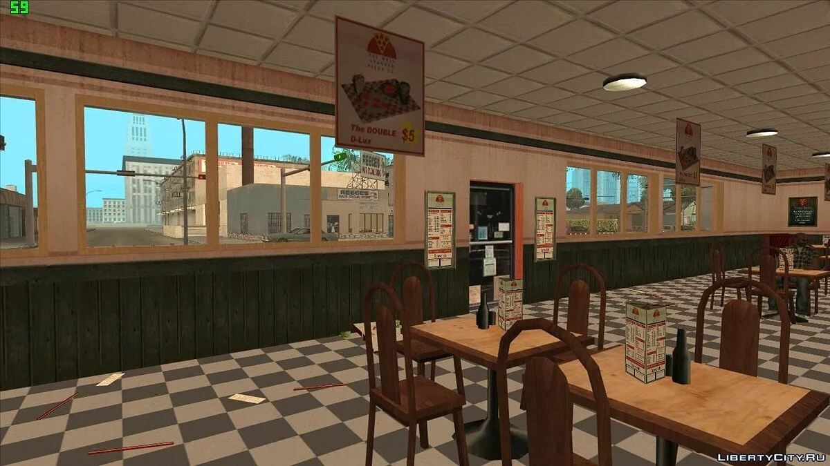 Open San Andreas : Pizza du Nouvel An / GTA San Andreas