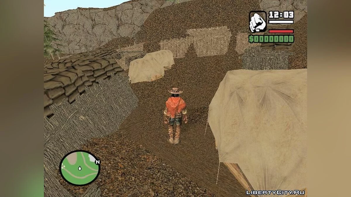 GTA Red Dead Revolver Wild West / GTA San Andreas