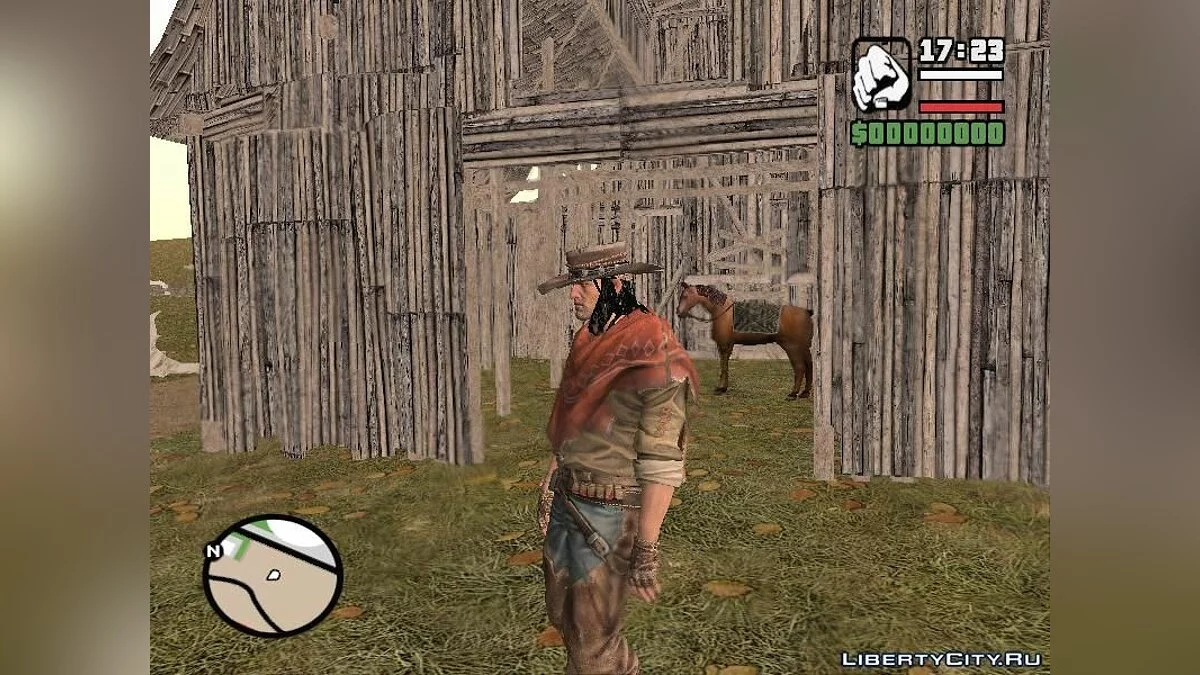 GTA Red Dead Revolver Wild West / GTA San Andreas