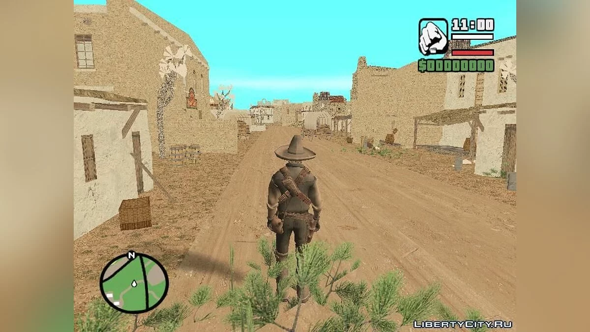 GTA Red Dead Revolver Wild West / GTA San Andreas
