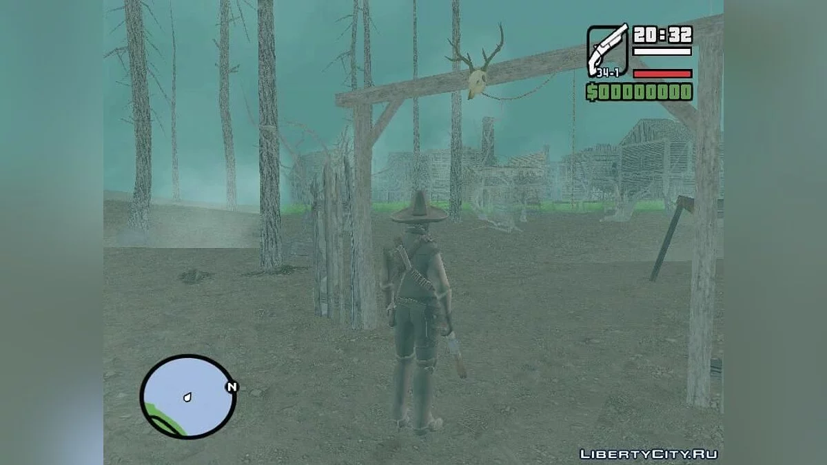 GTA Red Dead Revolver Wild West / GTA San Andreas
