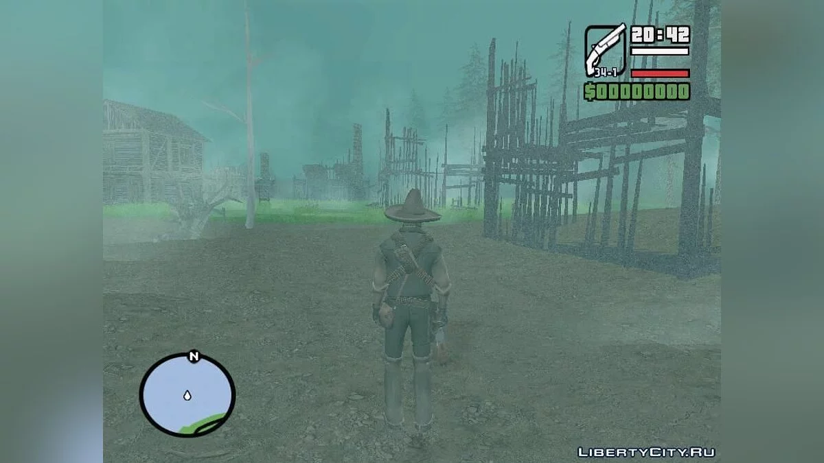 GTA Red Dead Revolver Wild West / GTA San Andreas