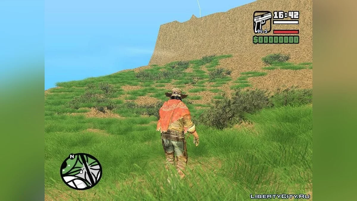 GTA Red Dead Revolver Wild West / GTA San Andreas