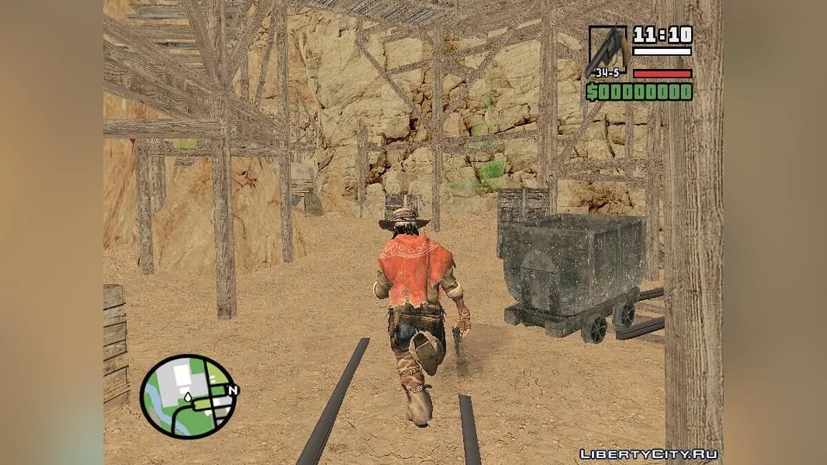 GTA Red Dead Revolver Wild West / GTA San Andreas
