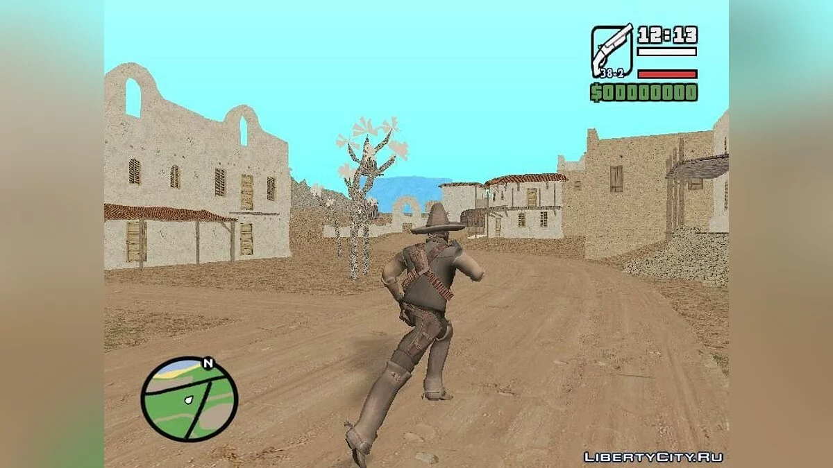 GTA Red Dead Revolver Wild West / GTA San Andreas