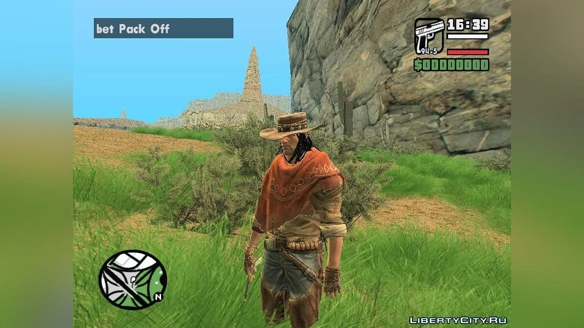 GTA Red Dead Revolver Wild West / GTA San Andreas
