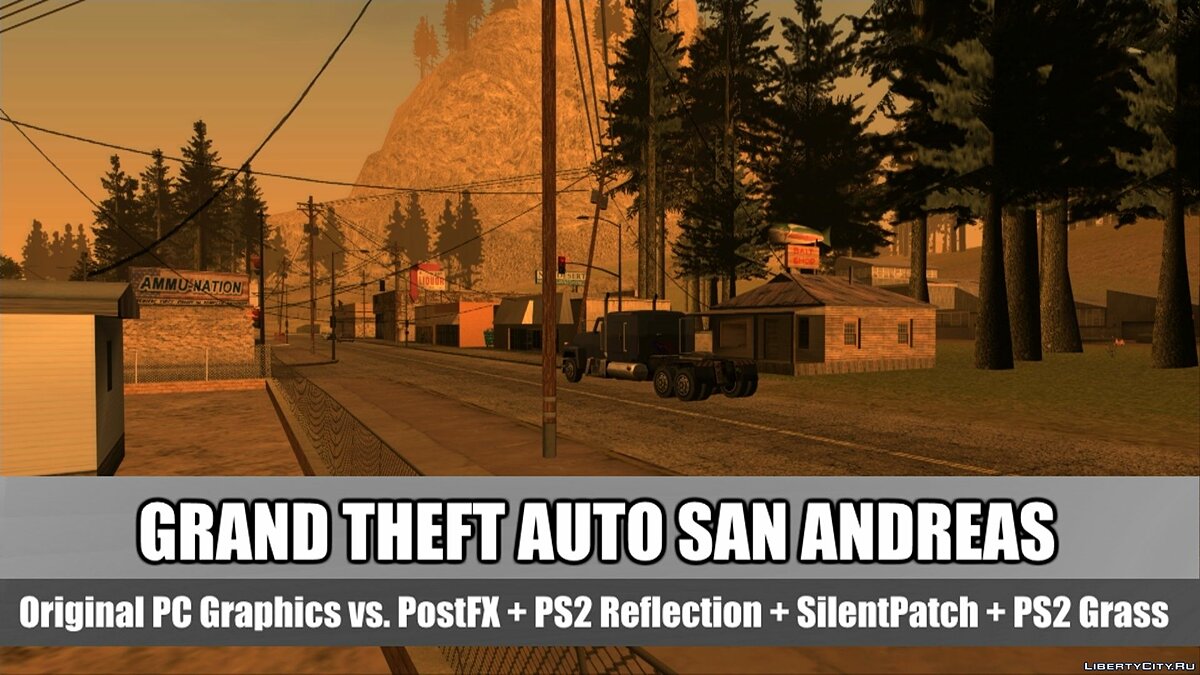 GTA San Andreas Definitive Edition Comparison - PS2 / Xbox / PC