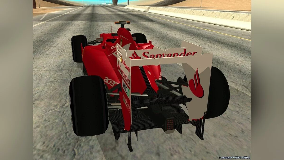 Scuderia Ferrari F1 2012 / GTA San Andreas