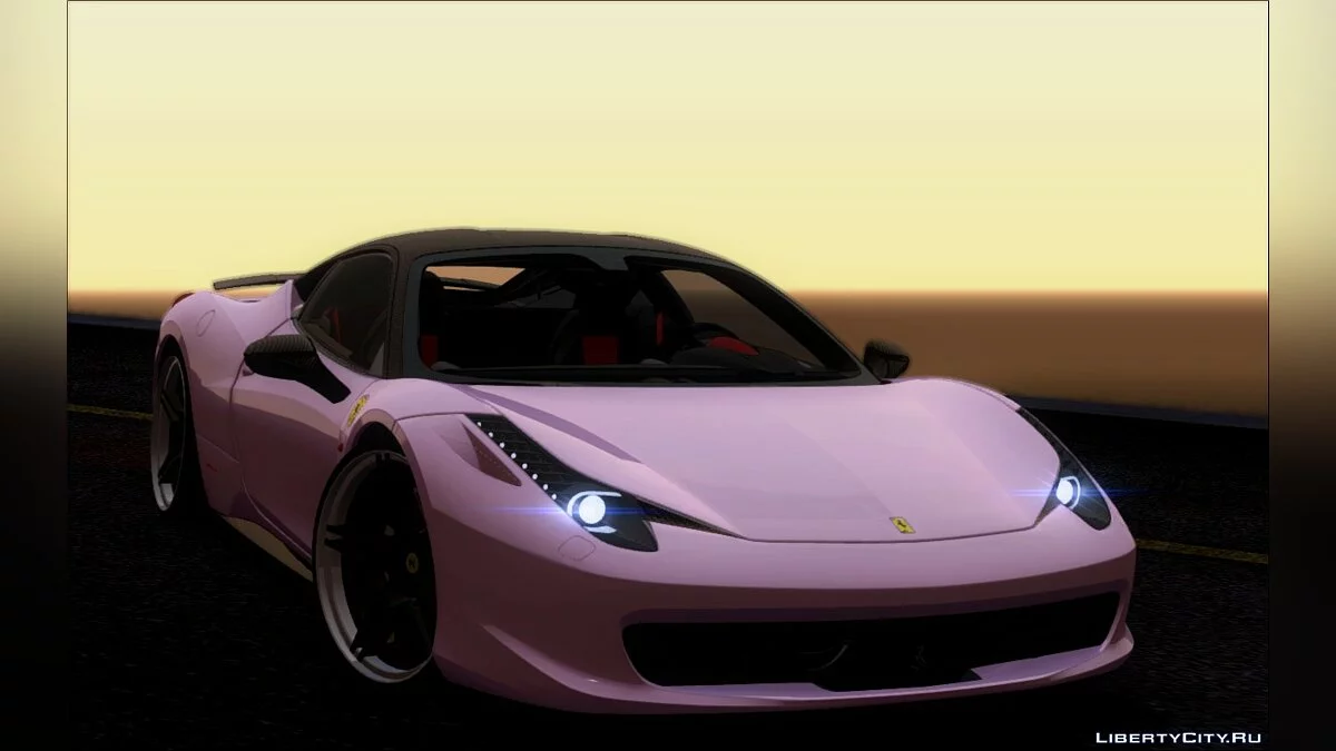 Ferrari 458 Italia Novitec Rosso V2.0 Final / GTA San Andreas