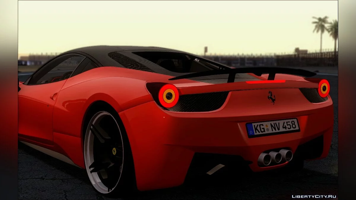 Ferrari 458 Italia Novitec Rosso V2.0 Final / GTA San Andreas