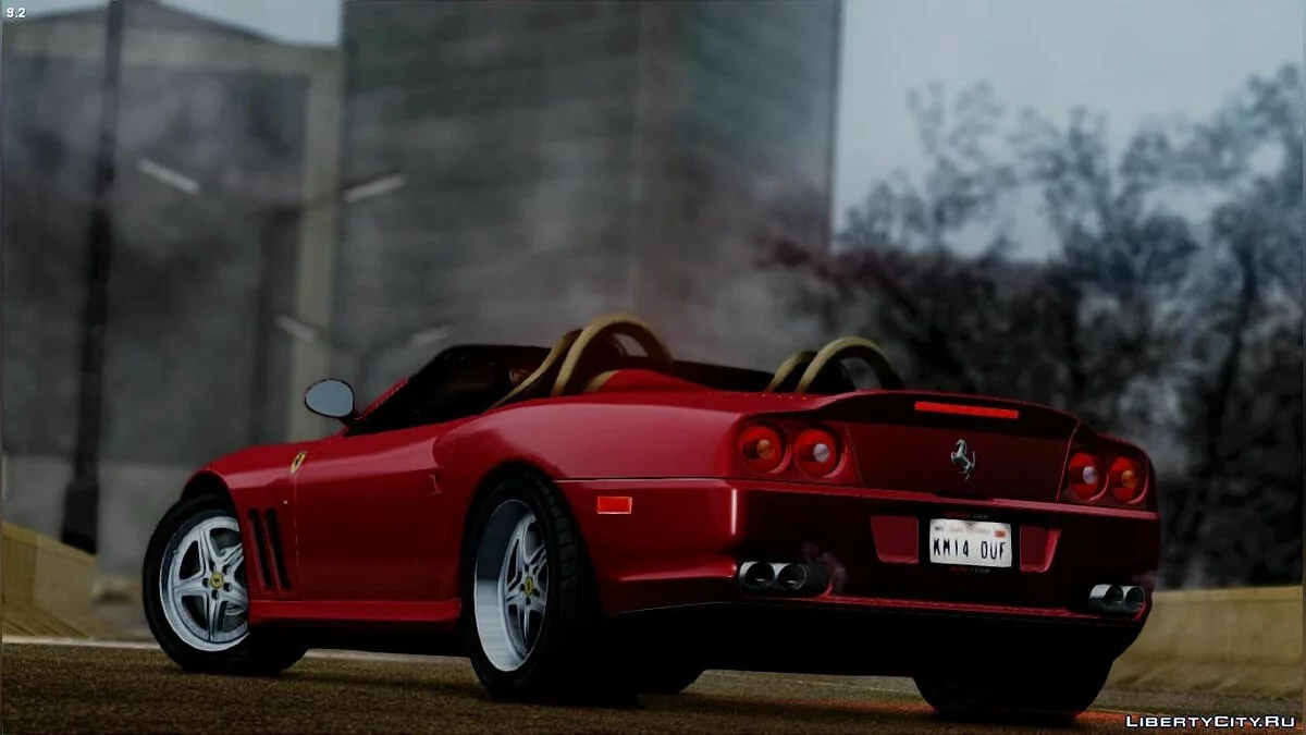 Ferrari 550 Barchetta Pinifarina US Specs 2001 1.0.1 / GTA San Andreas