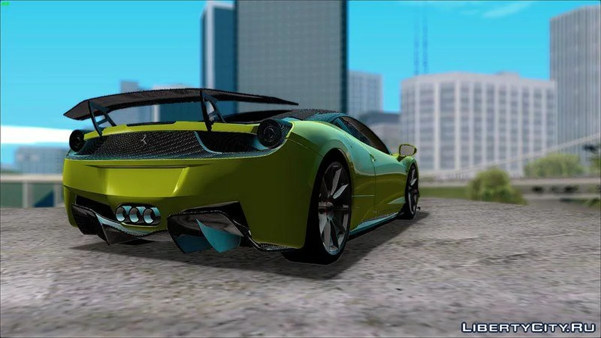 Ferrari 458 Italia Tune / GTA San Andreas