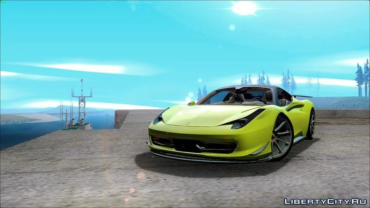 Ferrari 458 Italia Tune / GTA San Andreas