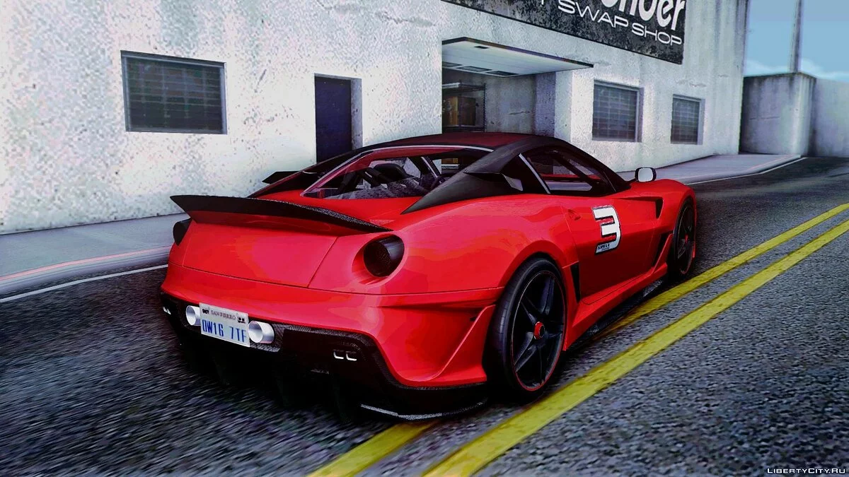 Ferrari 599XX TT Black Revel / GTA San Andreas