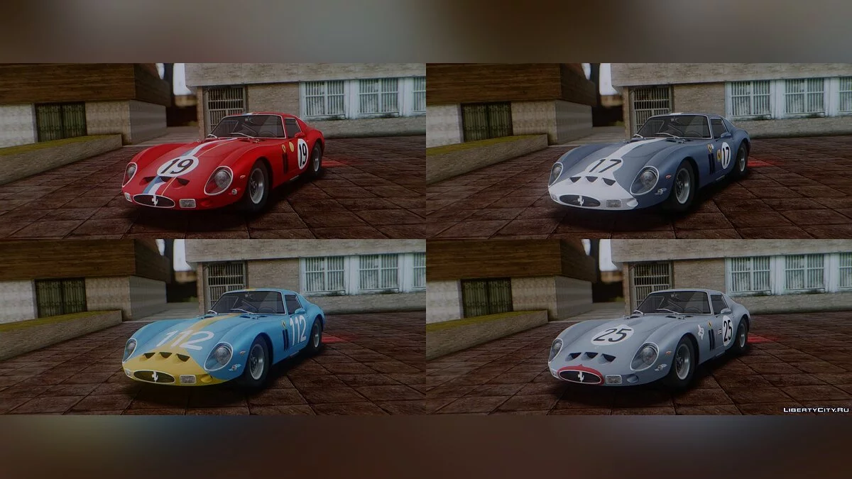 Ferrari 250 GTO (Серія I) 1962 / GTA San Andreas