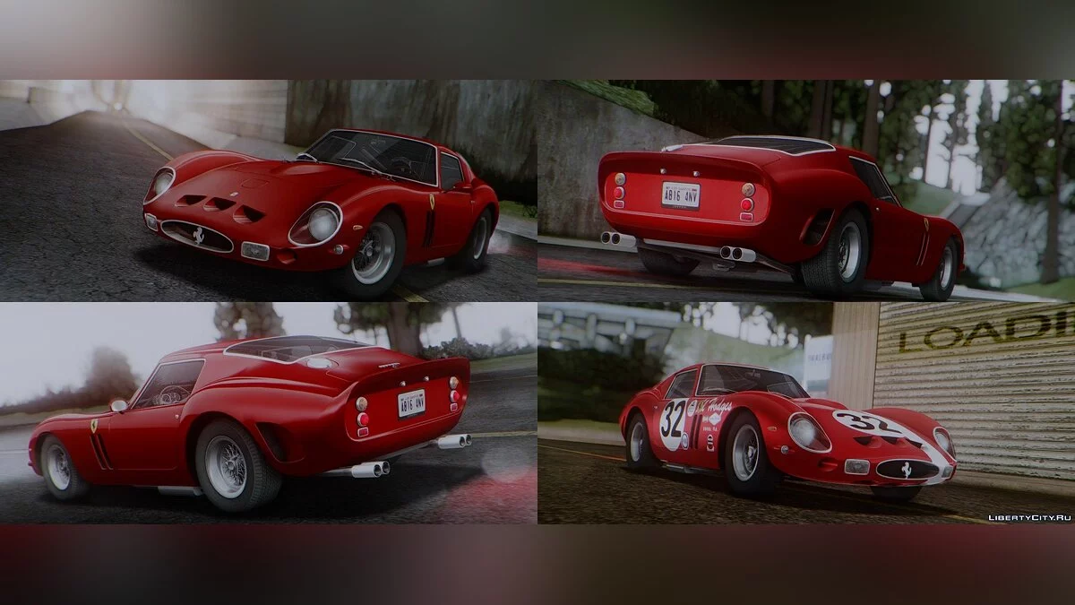 Ferrari 250 GTO (Серія I) 1962 / GTA San Andreas