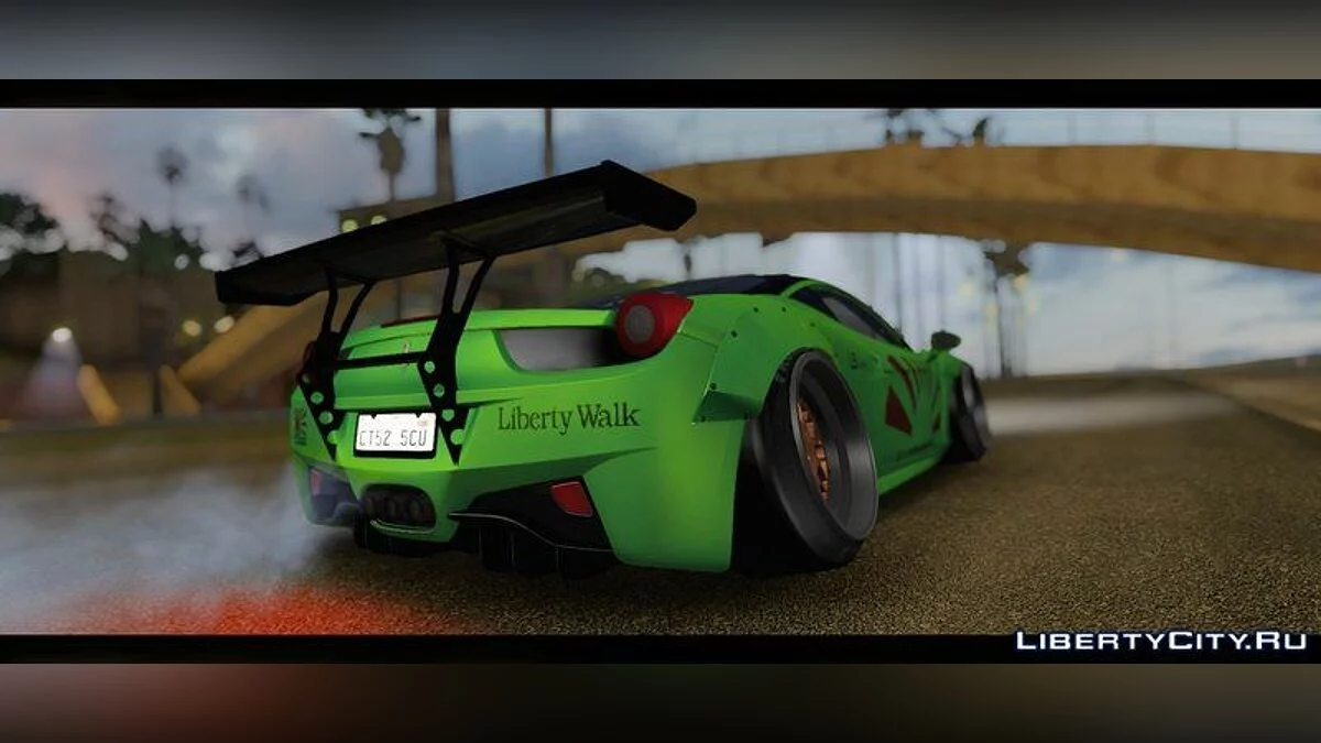 Ferrari 458 Liberty Walk Performance / GTA San Andreas