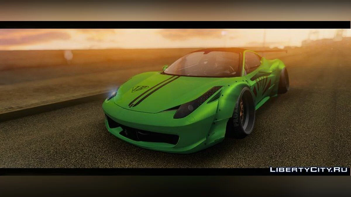 Ferrari 458 Liberty Walk Performance / GTA San Andreas