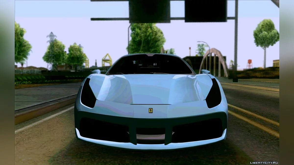 Ferrari 488 Spyder / GTA San Andreas