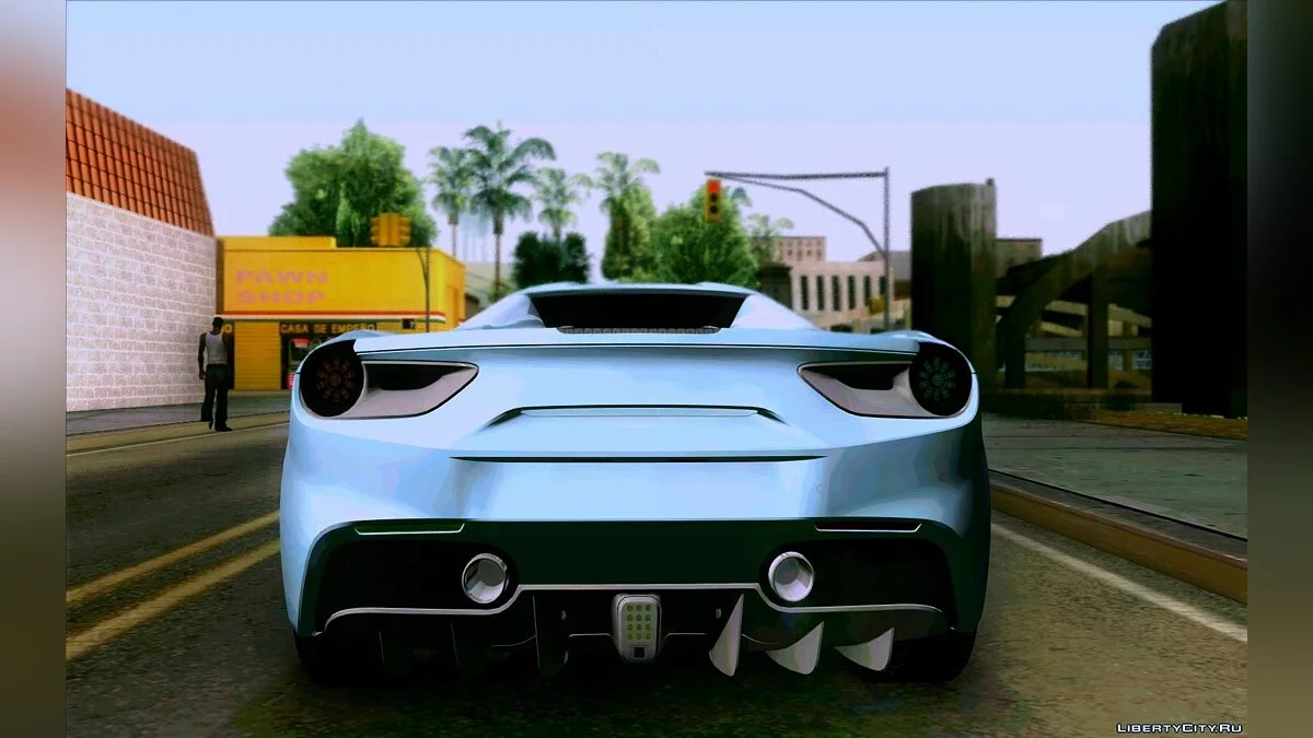 Ferrari 488 Spyder / GTA San Andreas