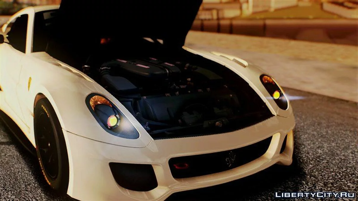 Ferrari GTO 599xx [Straßenlicht] / GTA San Andreas