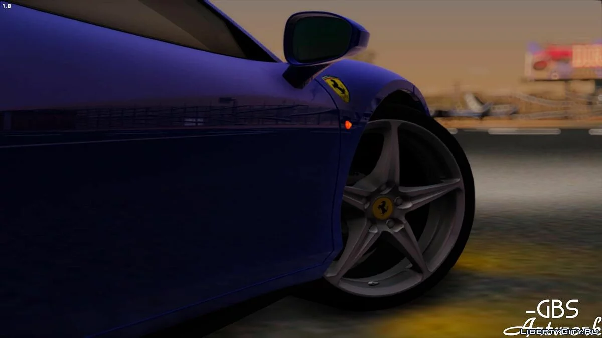 Ferrari 458 Italia F142 2010 / GTA San Andreas