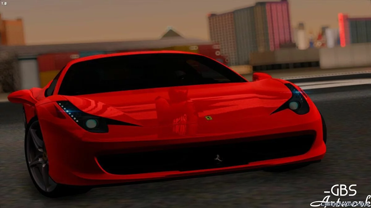 Ferrari 458 Italia F142 2010 / GTA San Andreas
