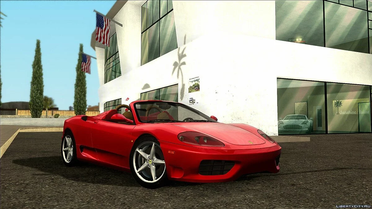 2000 Ferrari 360 Spider (US-Spec) / GTA San Andreas