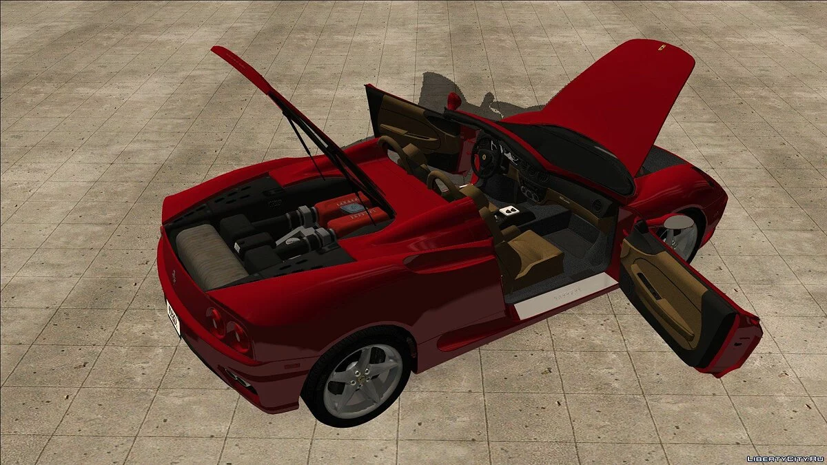 2000 Ferrari 360 Spider (US-Spec) / GTA San Andreas