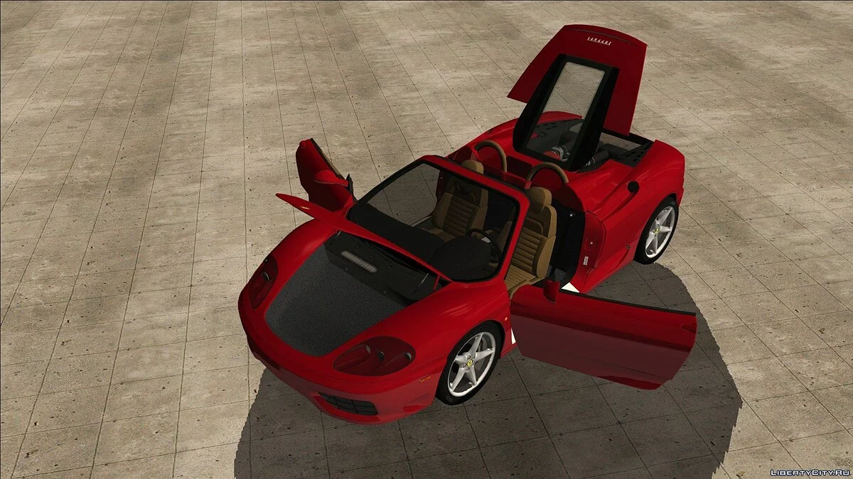 2000 Ferrari 360 Spider (US-Spec) / GTA San Andreas