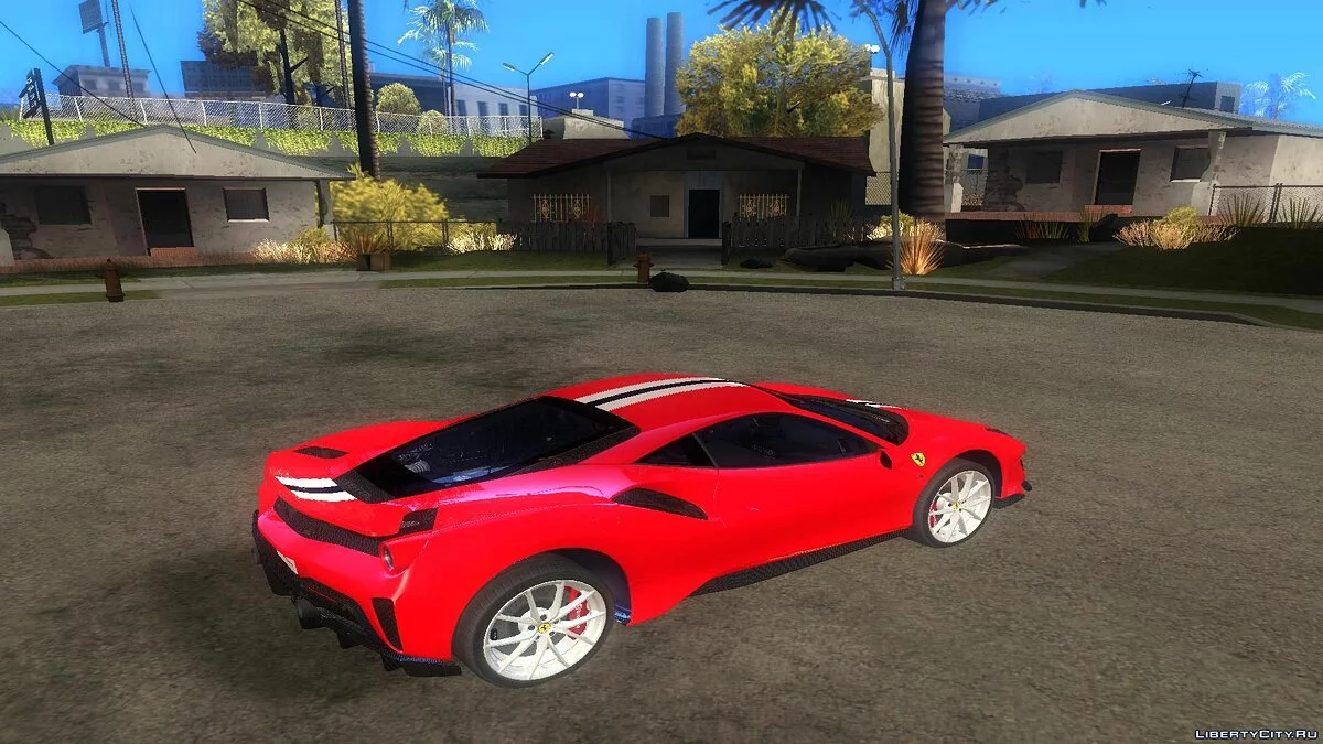 2019 Ferrari 488 Pista / GTA San Andreas