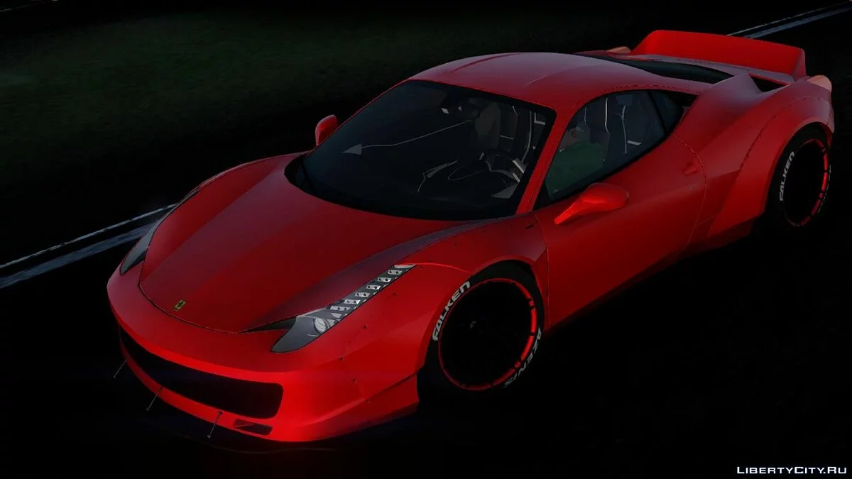 فيراري 458 ليبرتي ووك / جي تي إيه سان أندرياس