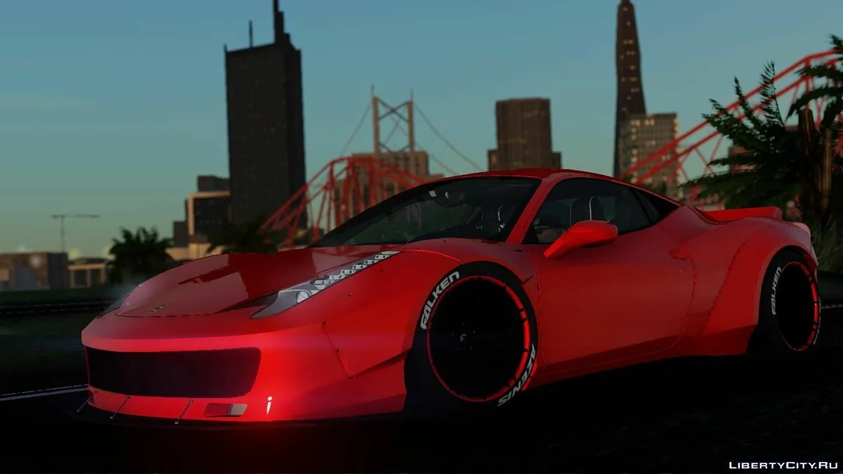 فيراري 458 ليبرتي ووك / جي تي إيه سان أندرياس