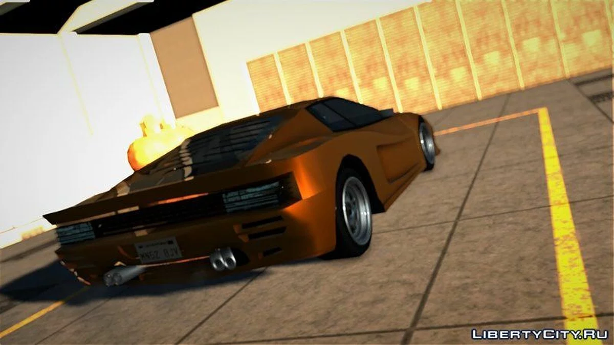 Ferrari Testarossa Anpassung / GTA San Andreas