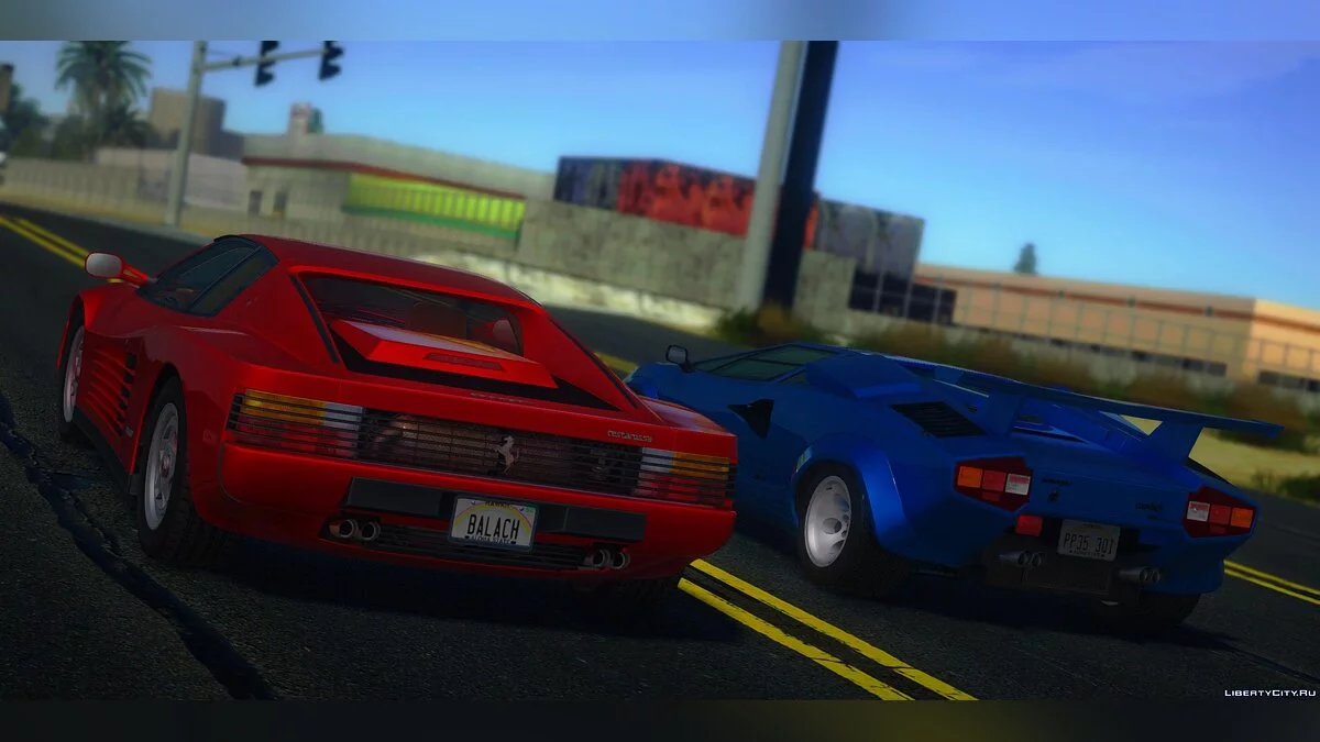 Ferrari Testarossa (US-Spezifikation) 1987 1.01 / GTA San Andreas