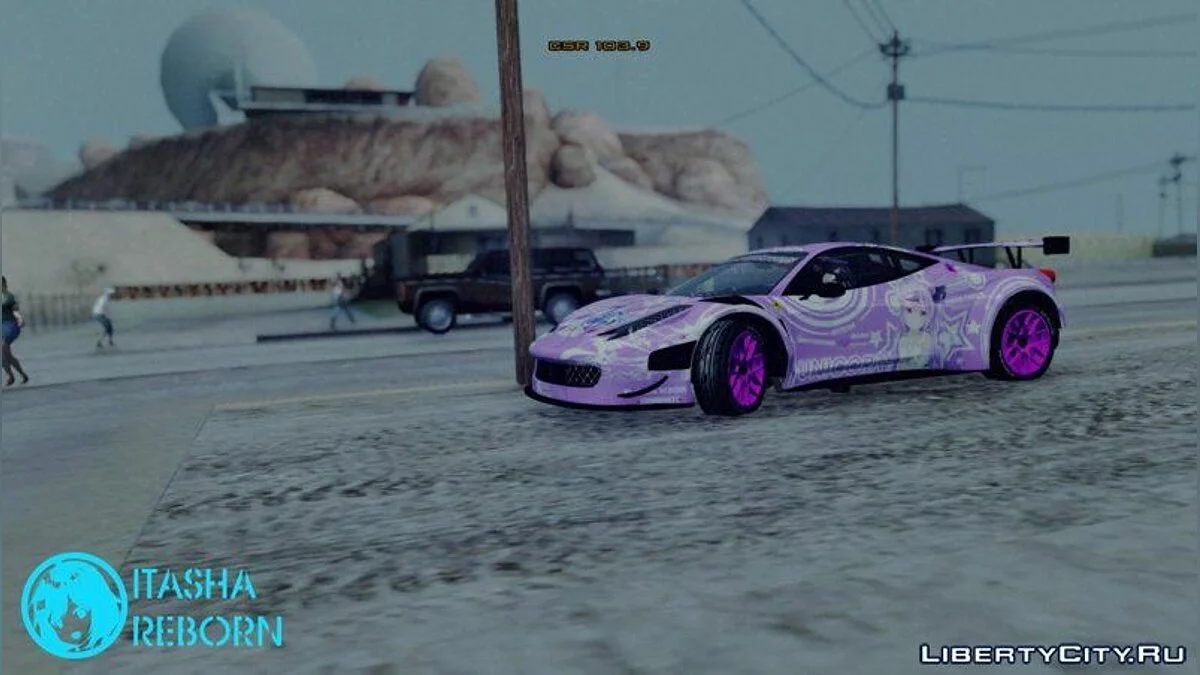 Ferrari 458 GT3 Vampire and Unicorn / GTA San Andreas