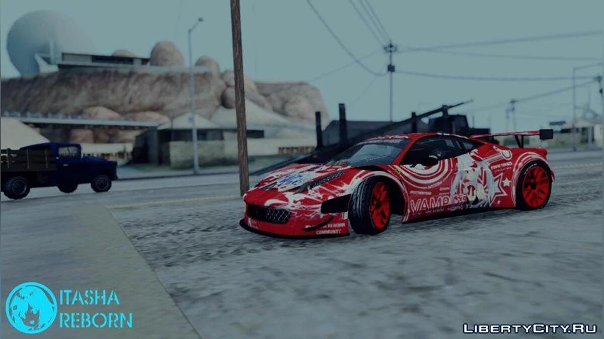 Ferrari 458 GT3 Vampire and Unicorn / GTA San Andreas