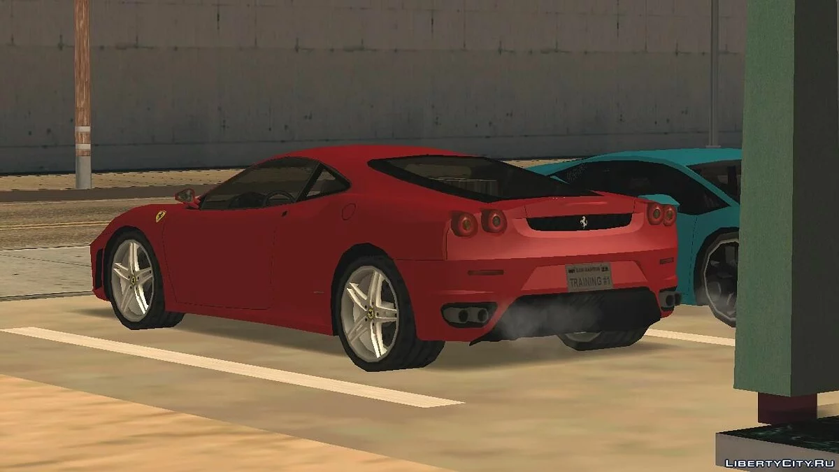 Ferrari F430 baixa poligonal / GTA San Andreas