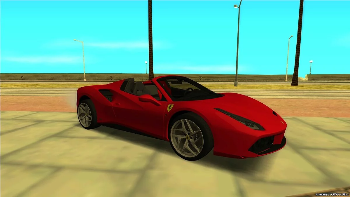 Ferrari 488 Spider 70 Aniversario / GTA San Andreas
