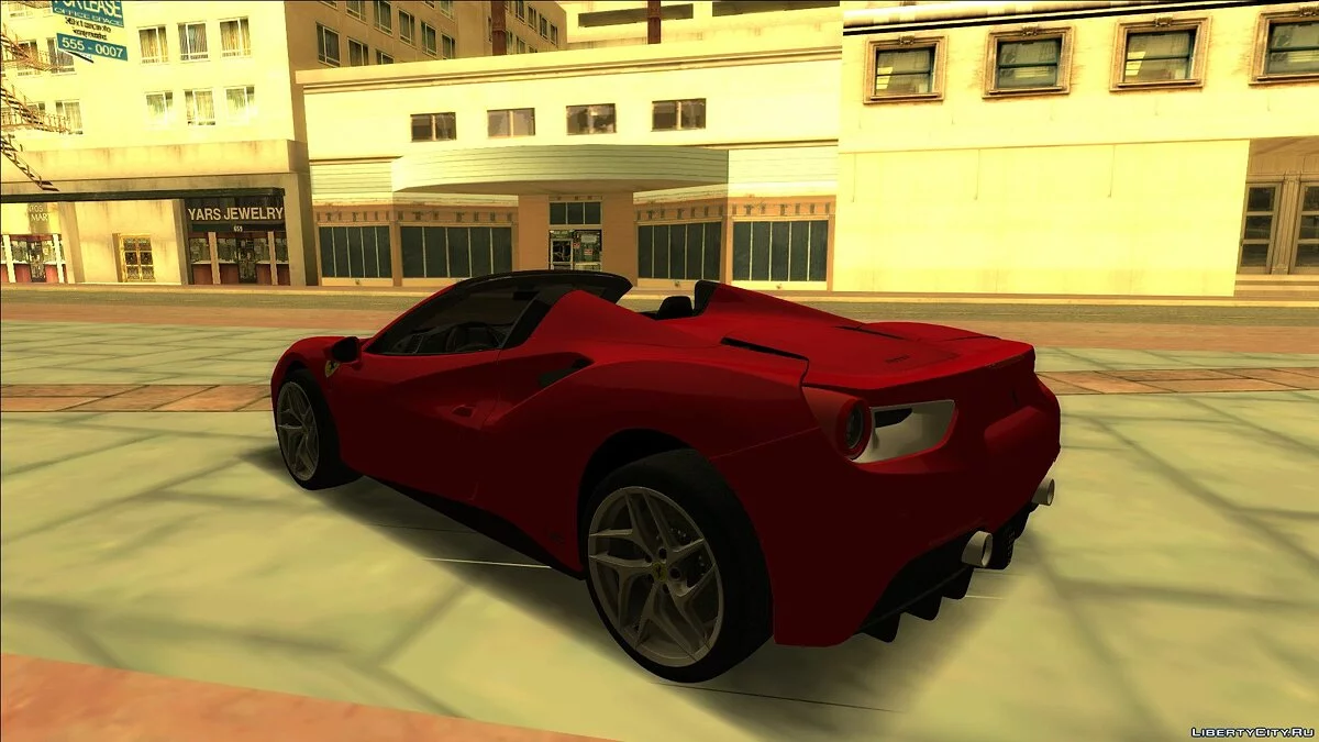 Ferrari 488 Spider 70 Aniversario / GTA San Andreas