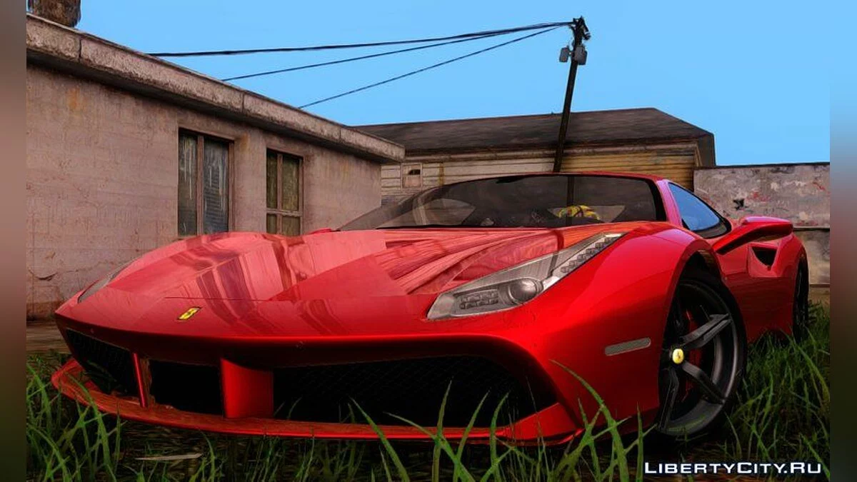 2016 Ferrari 488 GTB / GTA San Andreas