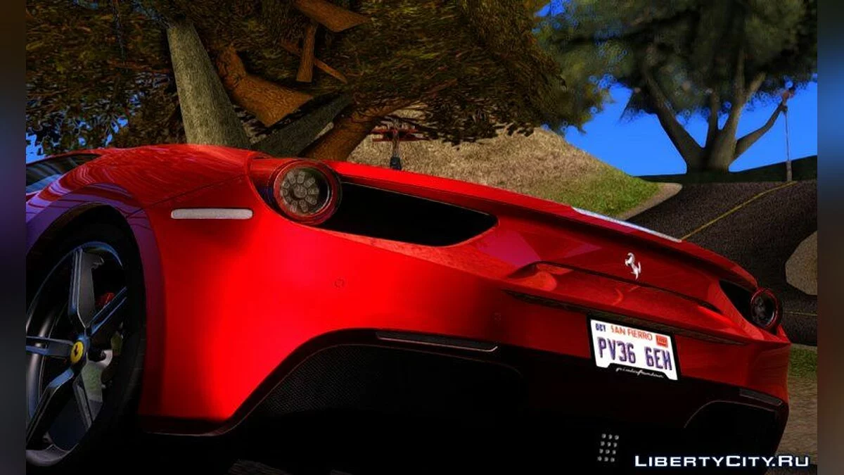 2016 Ferrari 488 GTB / GTA San Andreas