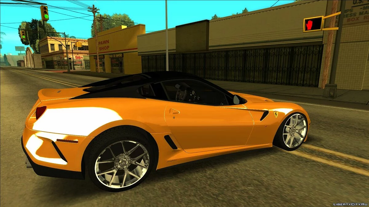 Ferarri 599 GTO 2011 / GTA San Andreas