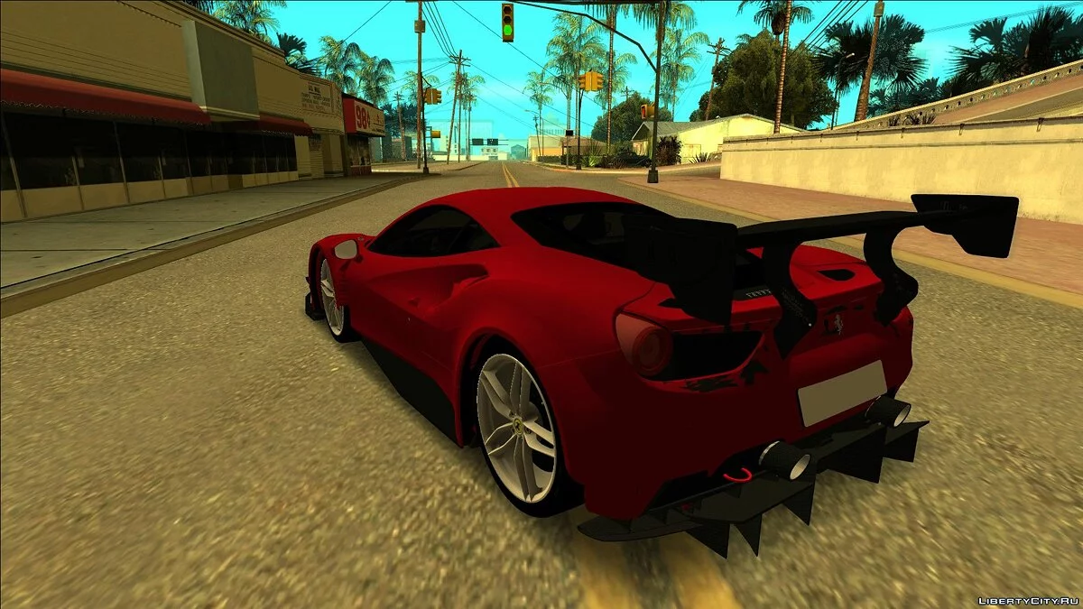 Ferrari 488 GTB 2016 / GTA San Andreas