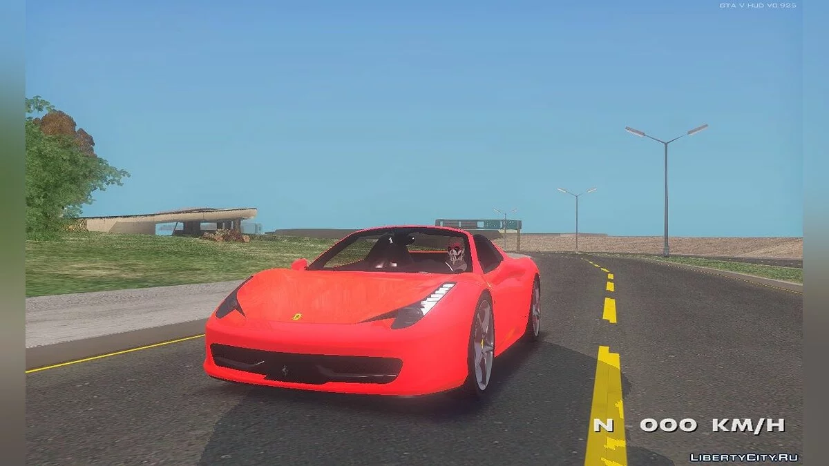 Ferrari 458 Spider / GTA San Andreas