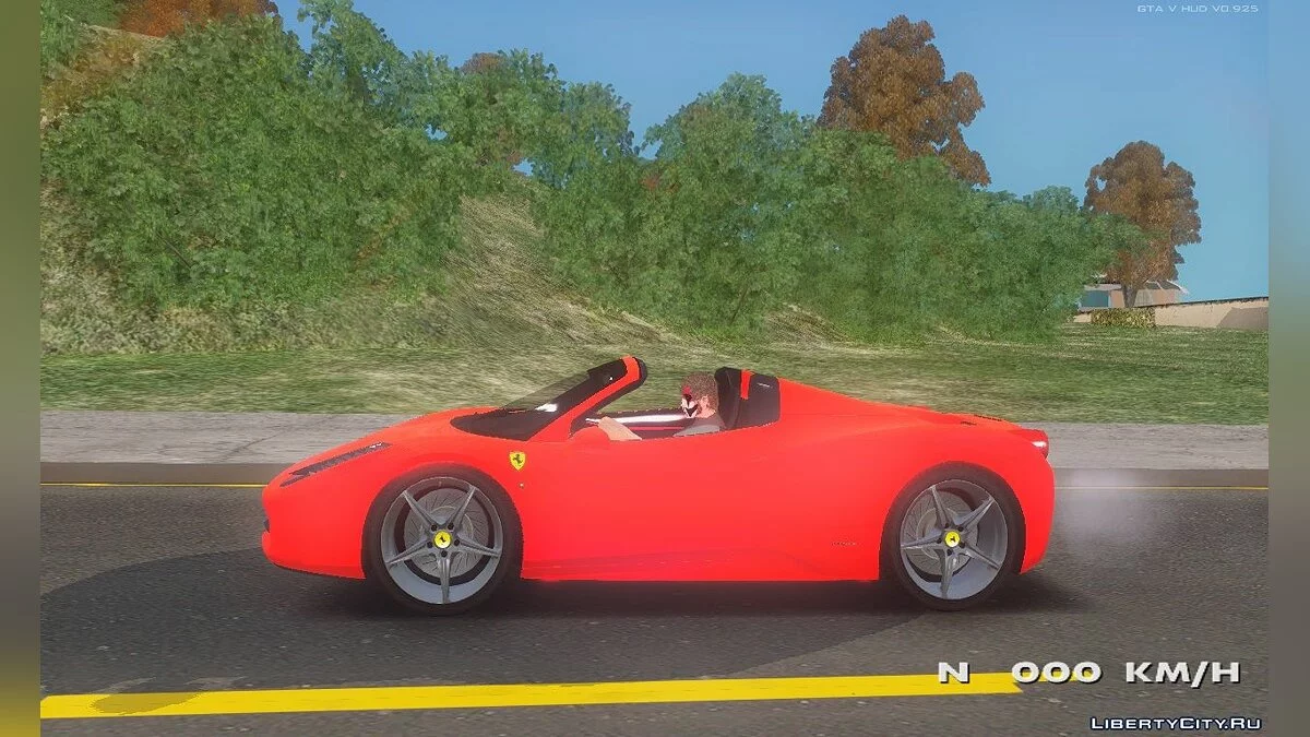 Ferrari 458 Spider / GTA San Andreas