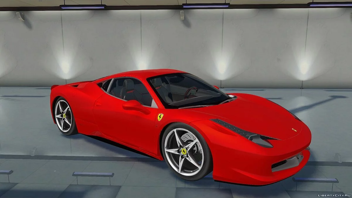 2010 Ferrari 458 Italia / GTA San Andreas